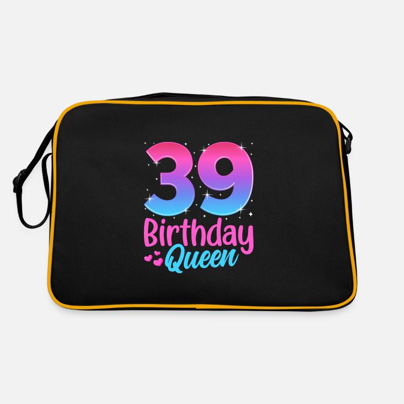 Anniversaire Queen 39 Geburtstag Sac Retro