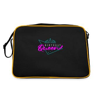 Reine d’anniversaire - Sac Retro - noir/or - Dos