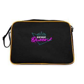 Reine d’anniversaire - Sac Retro - noir/or - Dos