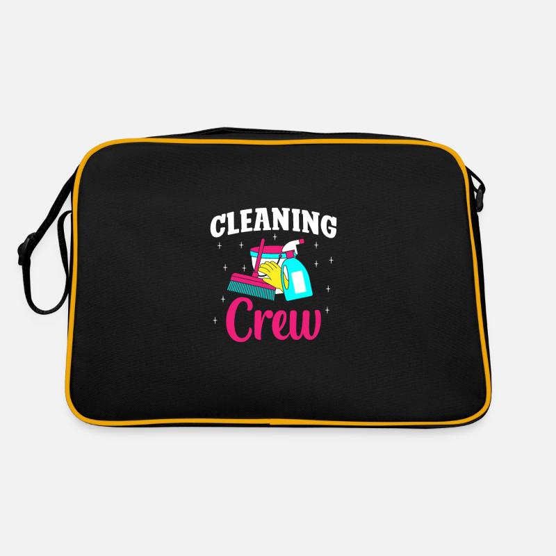 Équipe de nettoyage Sac Retro