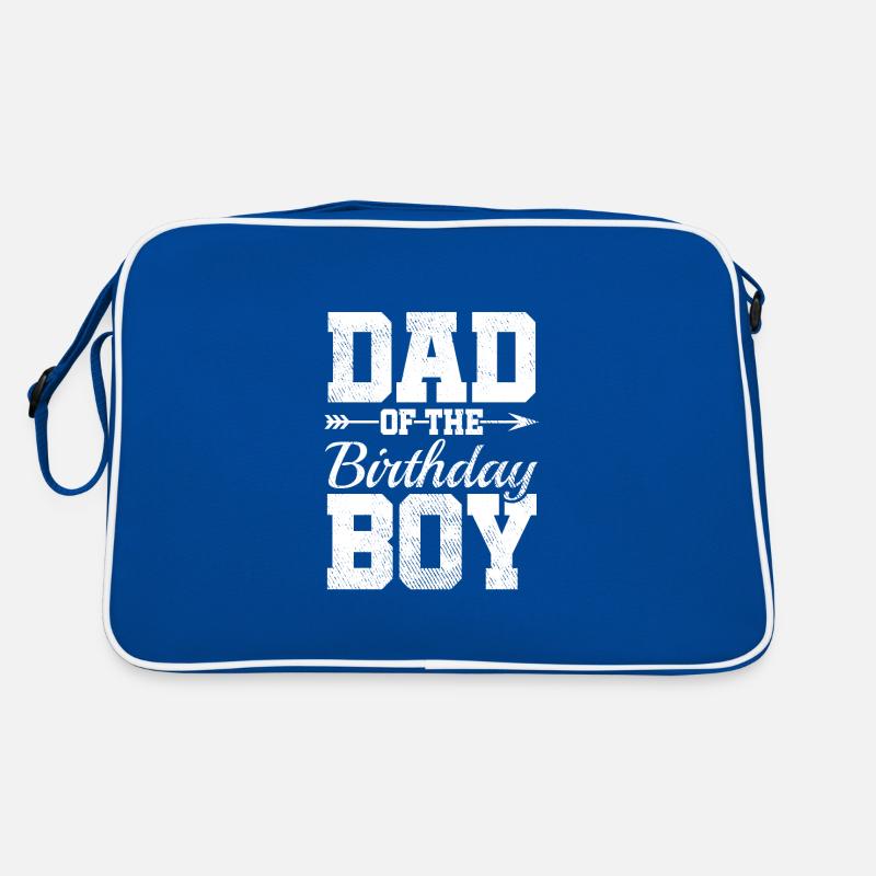 Papa du garçon d’anniversaire Sac Retro