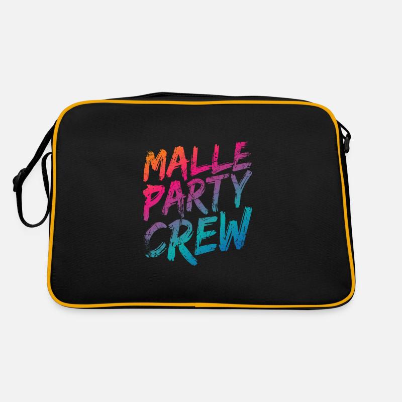 Malle Party Crew Retro Tasche