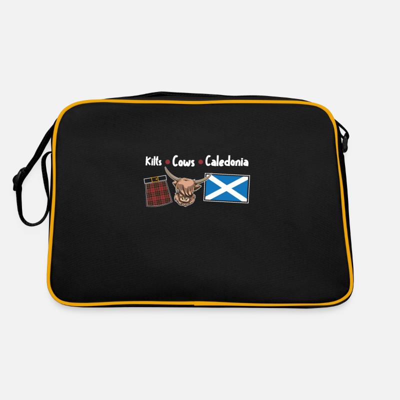Kilts Cows Caledonia Retro Bag
