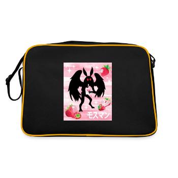 Mothman Strawberry Shake - Sac Retro - noir/or - Dos