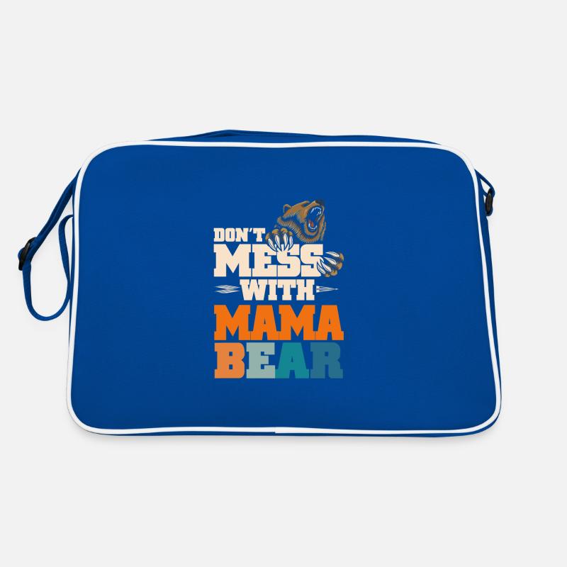 Ne plaisante pas avec Mama Bear Sac Retro