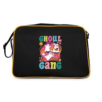 Gang de goules - Sac Retro - noir/or - Dos