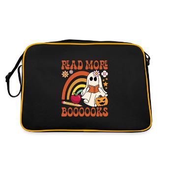 Read More Books - Retro Bag - black/gold - Back