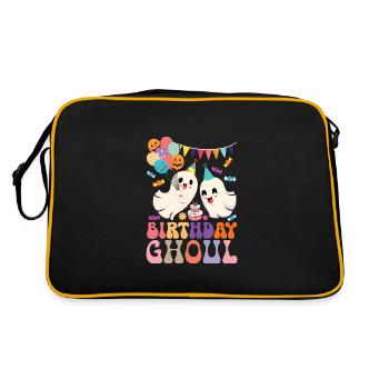 Goule d’anniversaire - Sac Retro - noir/or - Dos