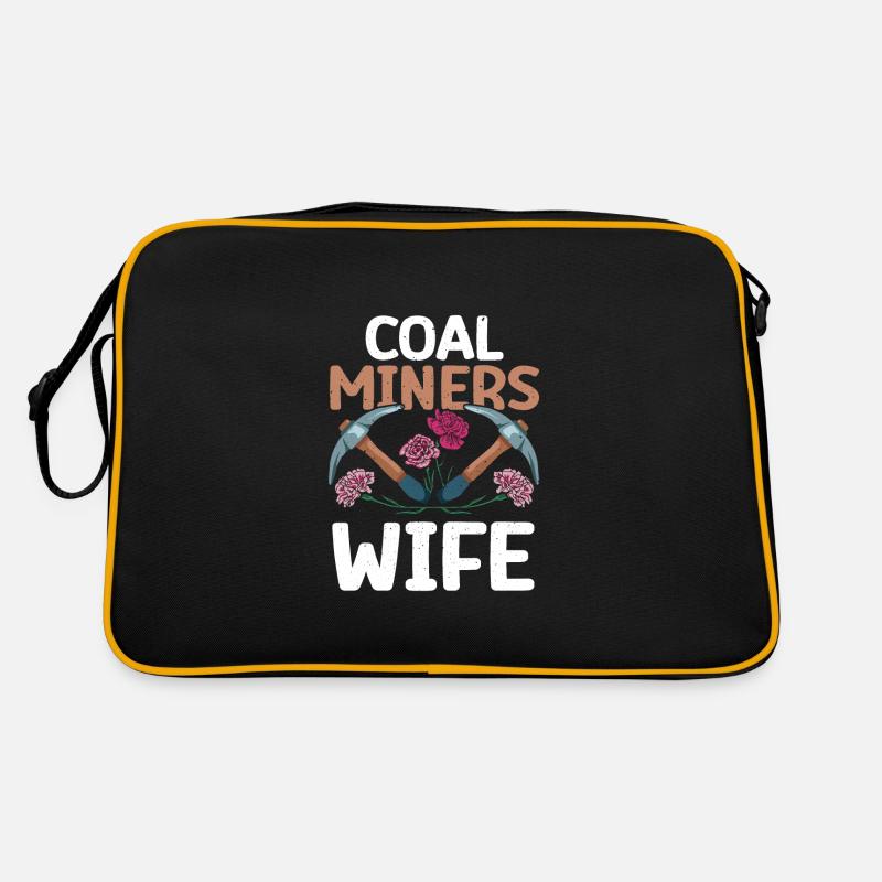 Femme de mineur de charbon Sac Retro