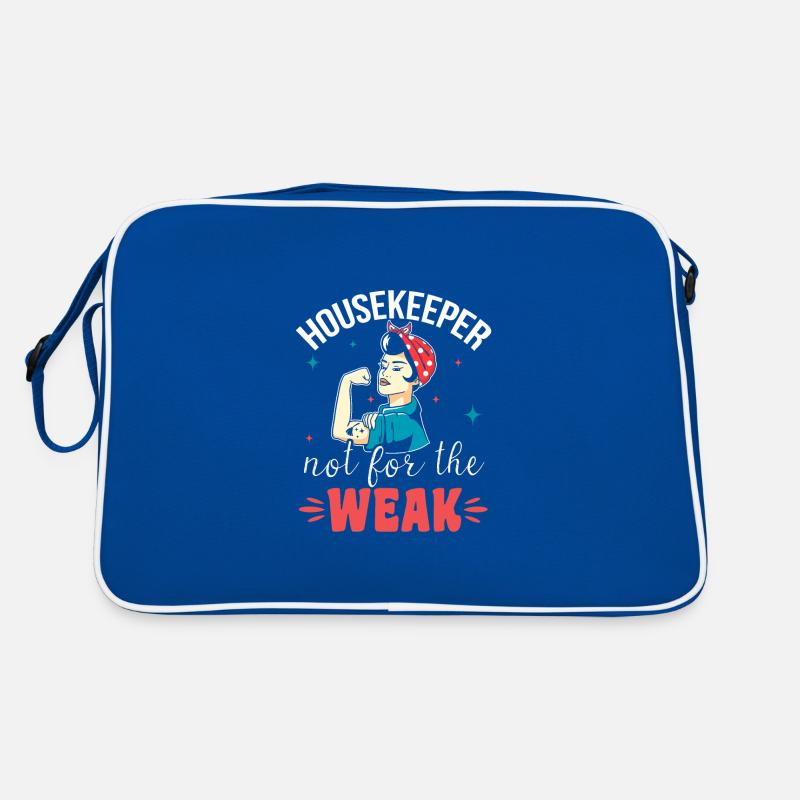 Housekeeper Not For The Weak Retro Bag