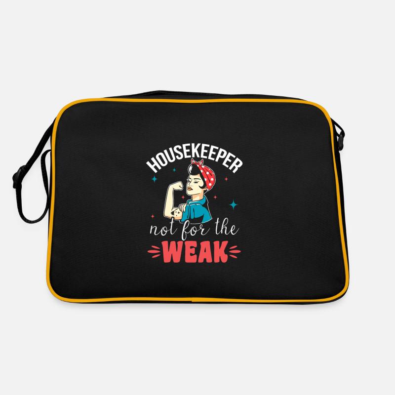Femme de ménage pas pour les faibles Sac Retro