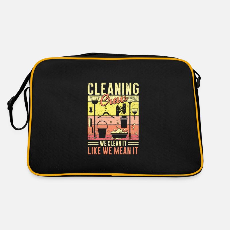 Cleaning Crew Retro Bag
