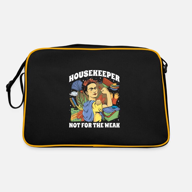 Housekeeper Not For The Weak Retro Bag