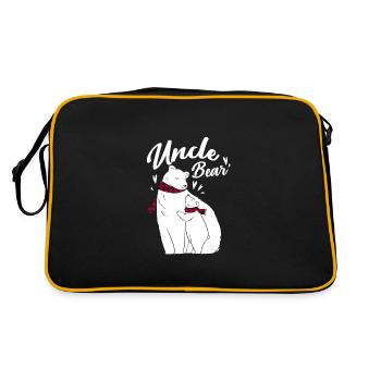 Bébé ours - Sac Retro - noir/or - Dos