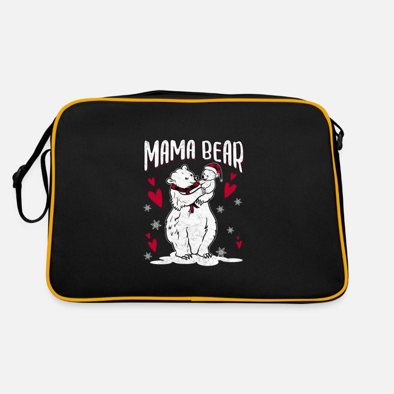 Mama Bear Retro Tasche