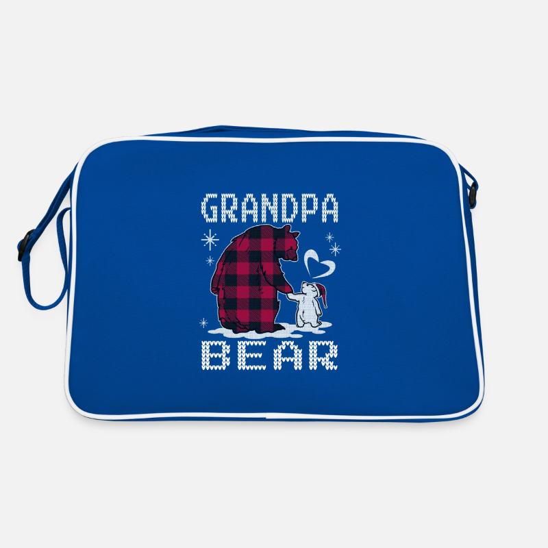 Grand-père Ours Sac Retro