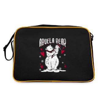 Ours Abuela - Sac Retro - noir/or - Dos