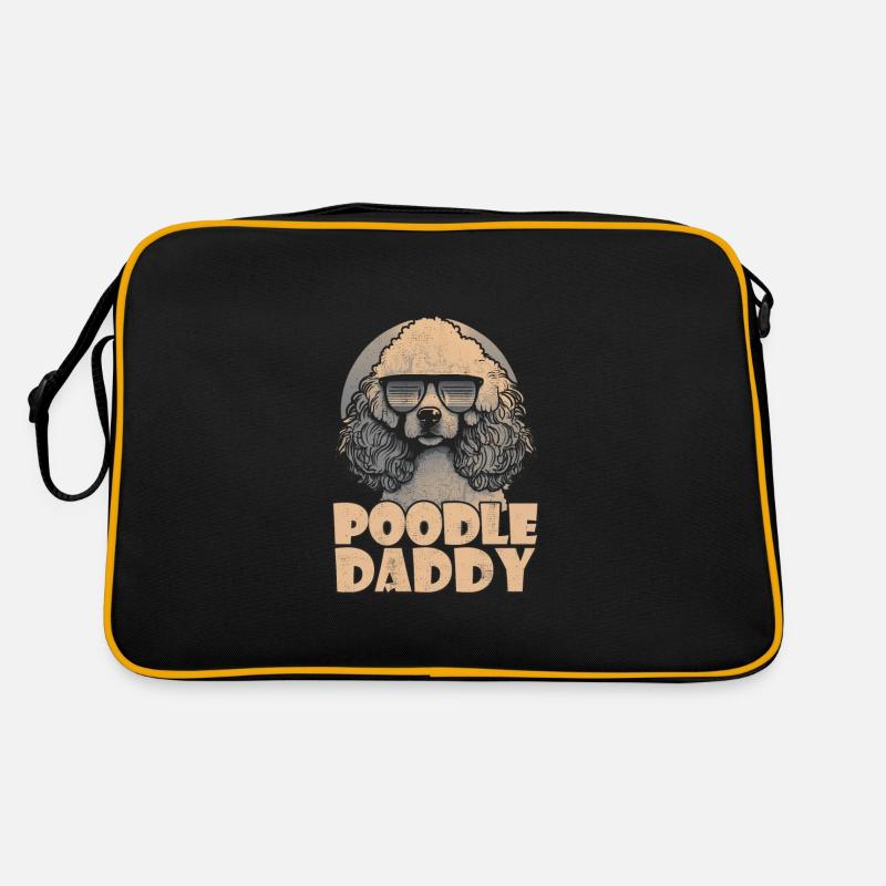 Poodle Daddy Retro Tasche