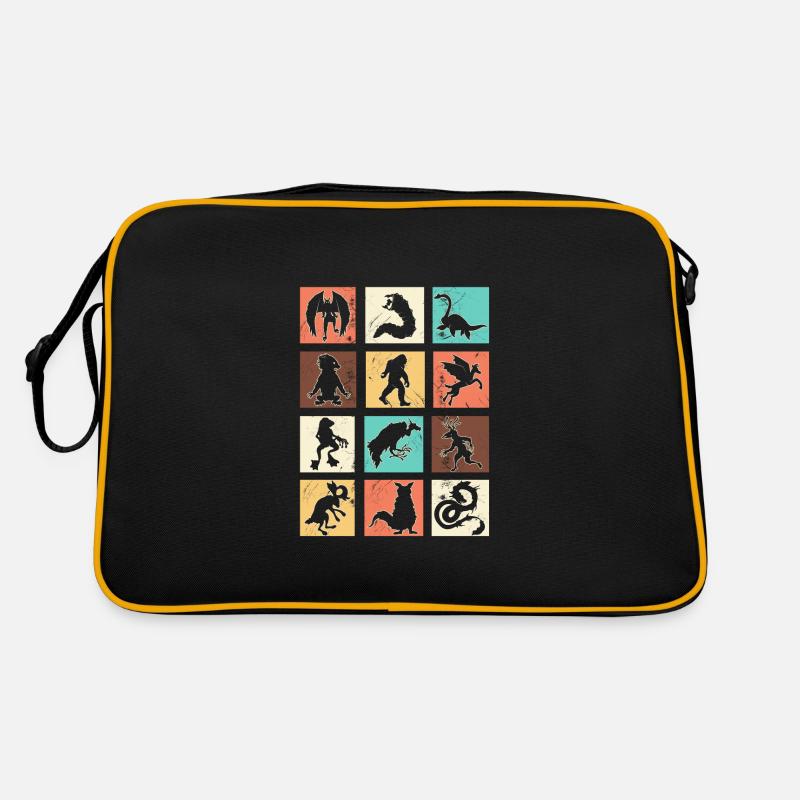 Monstres cryptides Sac Retro