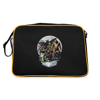 Cryptid Group - Retro Bag - black/gold - Back