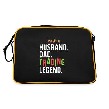 Mari Papa Légende du commerce - Sac Retro - noir/or - Dos