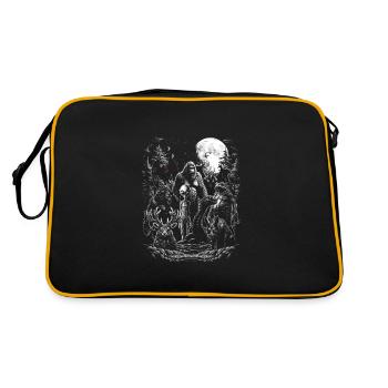 Cryptids Group - Retro Bag - black/gold - Back