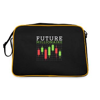 Futur millionnaire - Sac Retro - noir/or - Dos