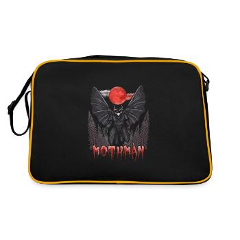 Mothman - Retro Bag - black/gold - Back