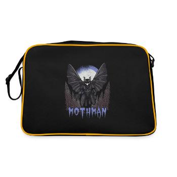 Mothman - Retro Bag - black/gold - Back