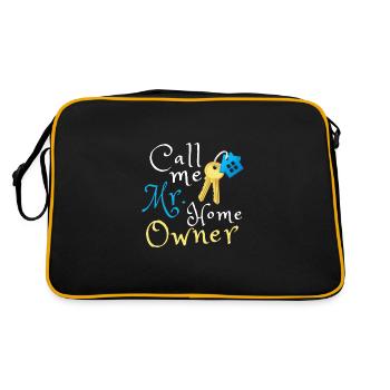 Mr. Home Owner - Retro Bag - black/gold - Back