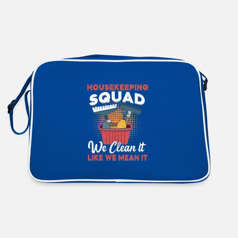 Housekeeping Squad Retro Bag