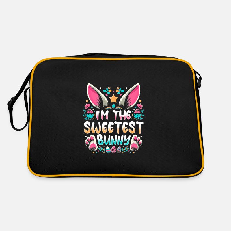 Je suis le lapin le plus doux Sac Retro