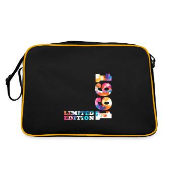 Colorful Birthday Limited Edition 1991 - Retro Bag - black/gold - Back