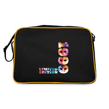 Colorful Birthday Limited Edition 1999 - Retro Bag - black/gold - Back