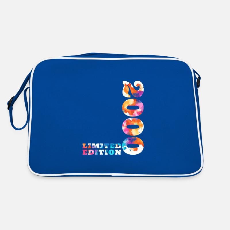 Farbenfroh Geburtstag Limited Edition 2000 Retro Tasche
