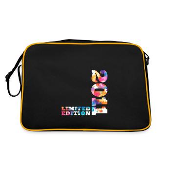 Colorful Birthday Limited Edition 2011 - Retro Bag - black/gold - Back