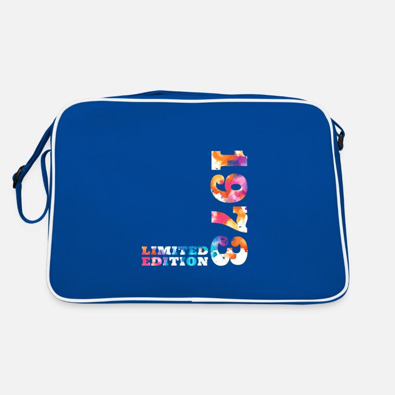 Anniversaire coloré édition limitée 1973 Sac Retro