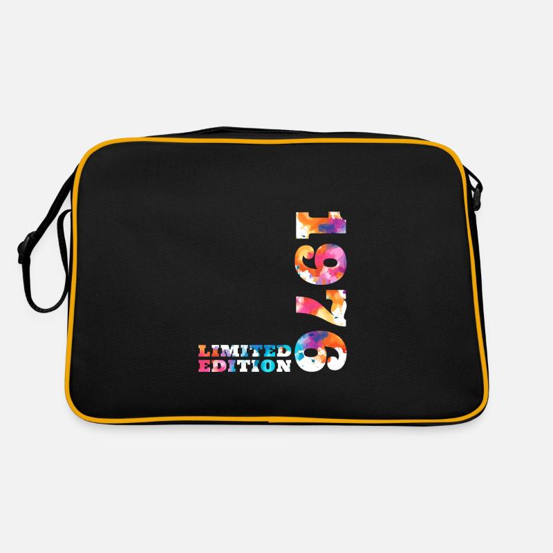 Anniversaire coloré édition limitée 1976 Sac Retro
