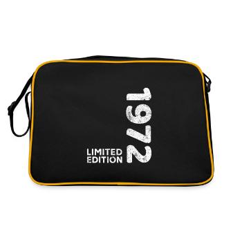 Birthday 1972 Limited Edition Vintage 1972 - Retro Bag - black/gold - Back
