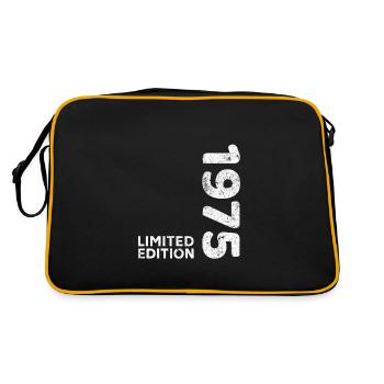 Birthday 1975 Limited Edition Vintage 1975 - Retro Bag - black/gold - Back