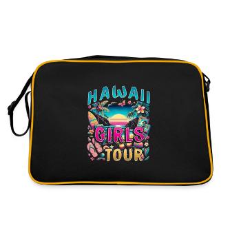Hawaii Girls Tour - Retro Bag - black/gold - Back