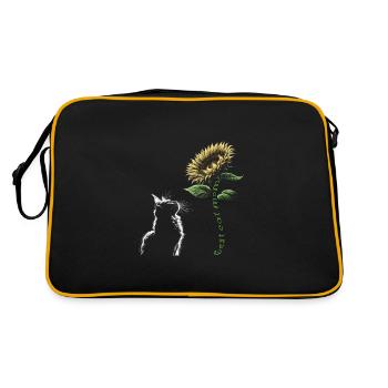 Best Cat Mom - Retro Bag - black/gold - Back