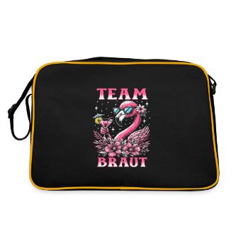 Mariée d’équipe - Sac Retro - noir/or - Dos