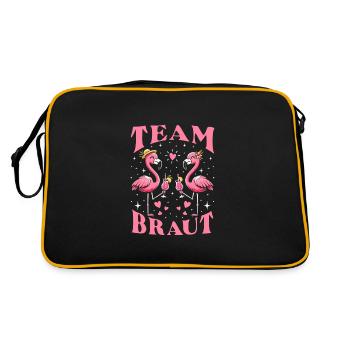 Mariée d’équipe - Sac Retro - noir/or - Dos