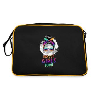 Visite des filles de Malle - Sac Retro - noir/or - Dos