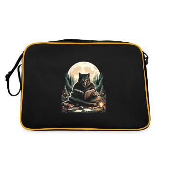 Werewolf Storyteller - Retro Bag - black/gold - Back