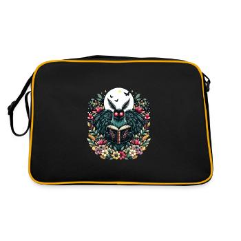 Mothman Storyteller - Retro Bag - black/gold - Back