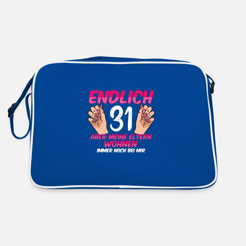 Finally 31 my parents still live with me Retro Bag