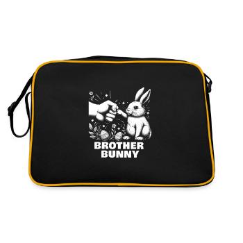 Brother Bunny - Retro Bag - black/gold - Back