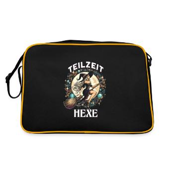 Sorcière à temps partiel - Sac Retro - noir/or - Dos